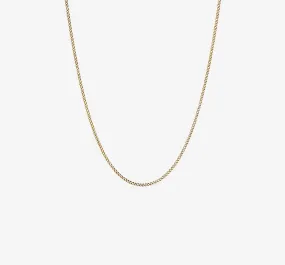 1.4mm Cuban Chain | Gold