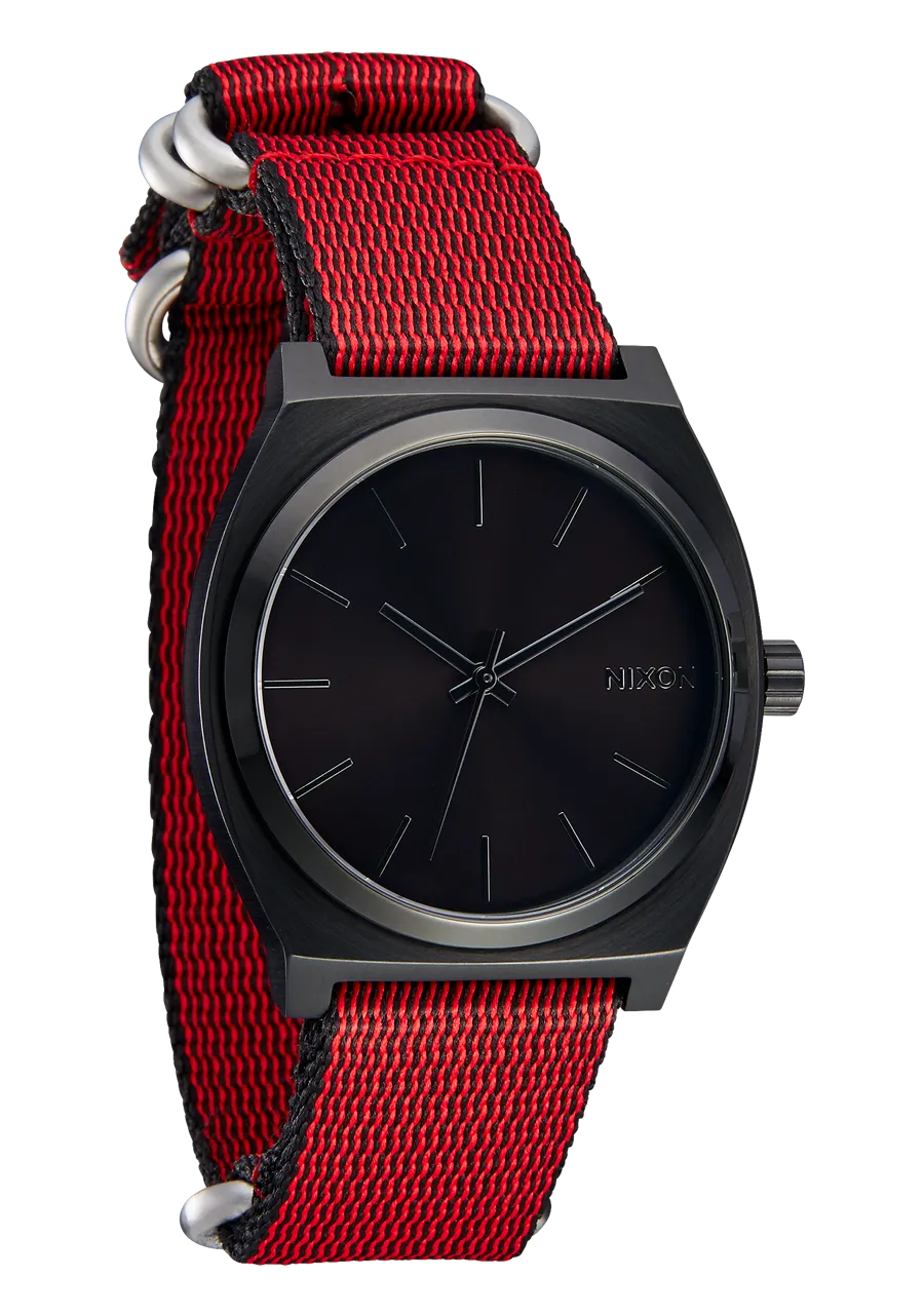 20mm Nylon #TIDE NATO Band - Red / Black