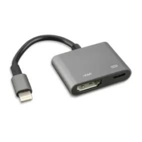 4smarts Lightning til 4K HDMI Kabel - Grå