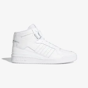 Adidas Originals | FORUM MID  { CLOUD WHITE