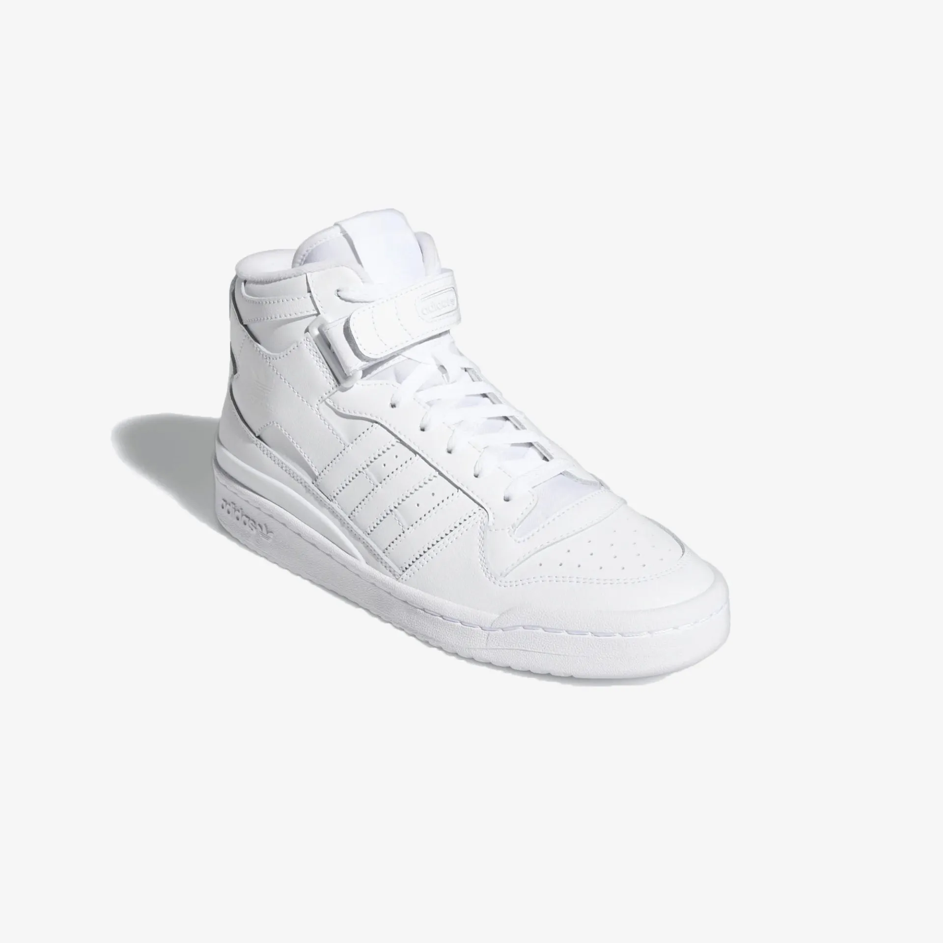 Adidas Originals | FORUM MID  { CLOUD WHITE