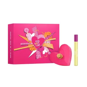 Agatha Ruiz De La Prada Set Love Love Love EDT 50 ML   Love Glam Love 10 ML (M)