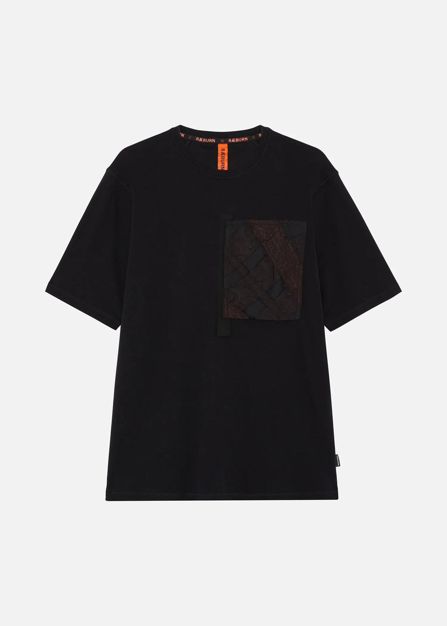 AIR BRAKE OFF-CUT PKT TEE BLACK