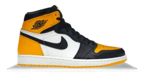 Air Jordan 1 High Yellow Toe Taxi