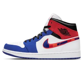 Air Jordan 1 Mid 'Multi Swoosh'