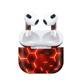 Airpods 3 Matrix Orange Skin