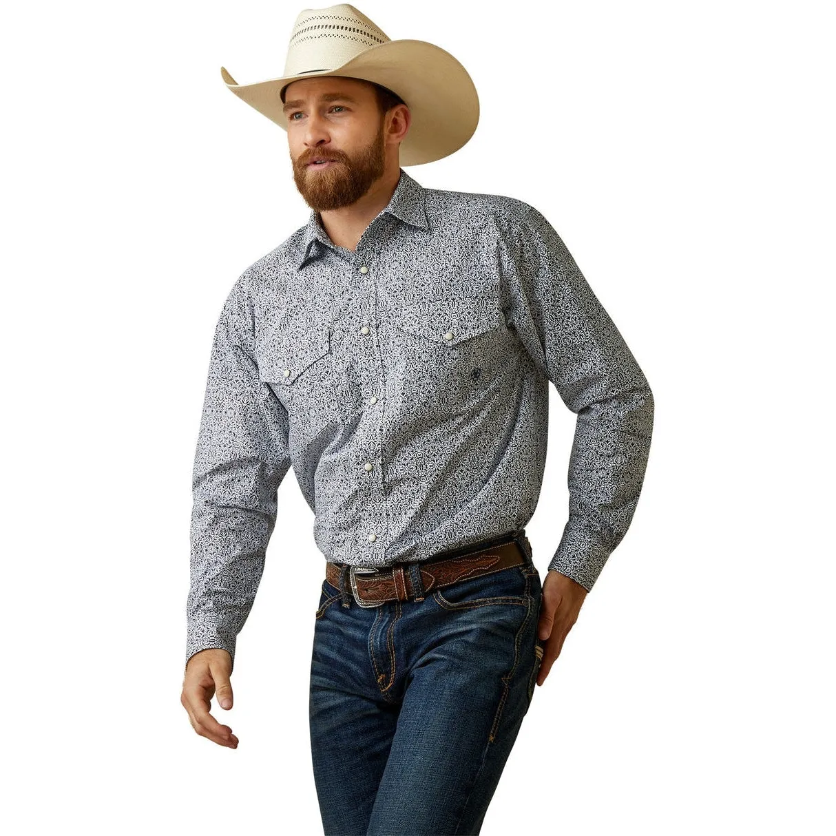 Ariat Men's Oliver Classic Snap Long Sleeve Shirt