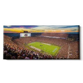 Auburn Tigers - Jordan-Hare Stadium Sunset Panoramic