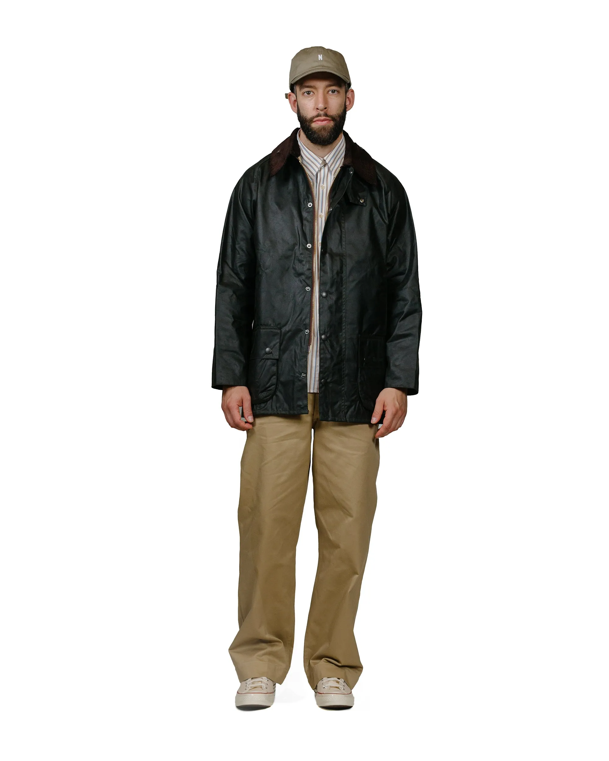 Barbour Beaufort Wax Jacket Sage