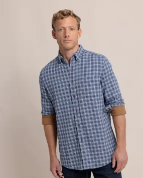 Barnwell Plaid Long Sleeve Sport Shirt