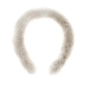 Beige Mink Headband