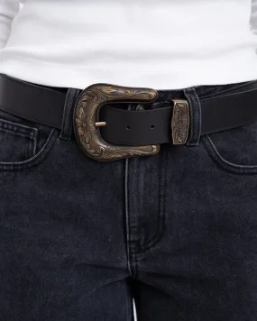 Belt Abbey Sauvage Black