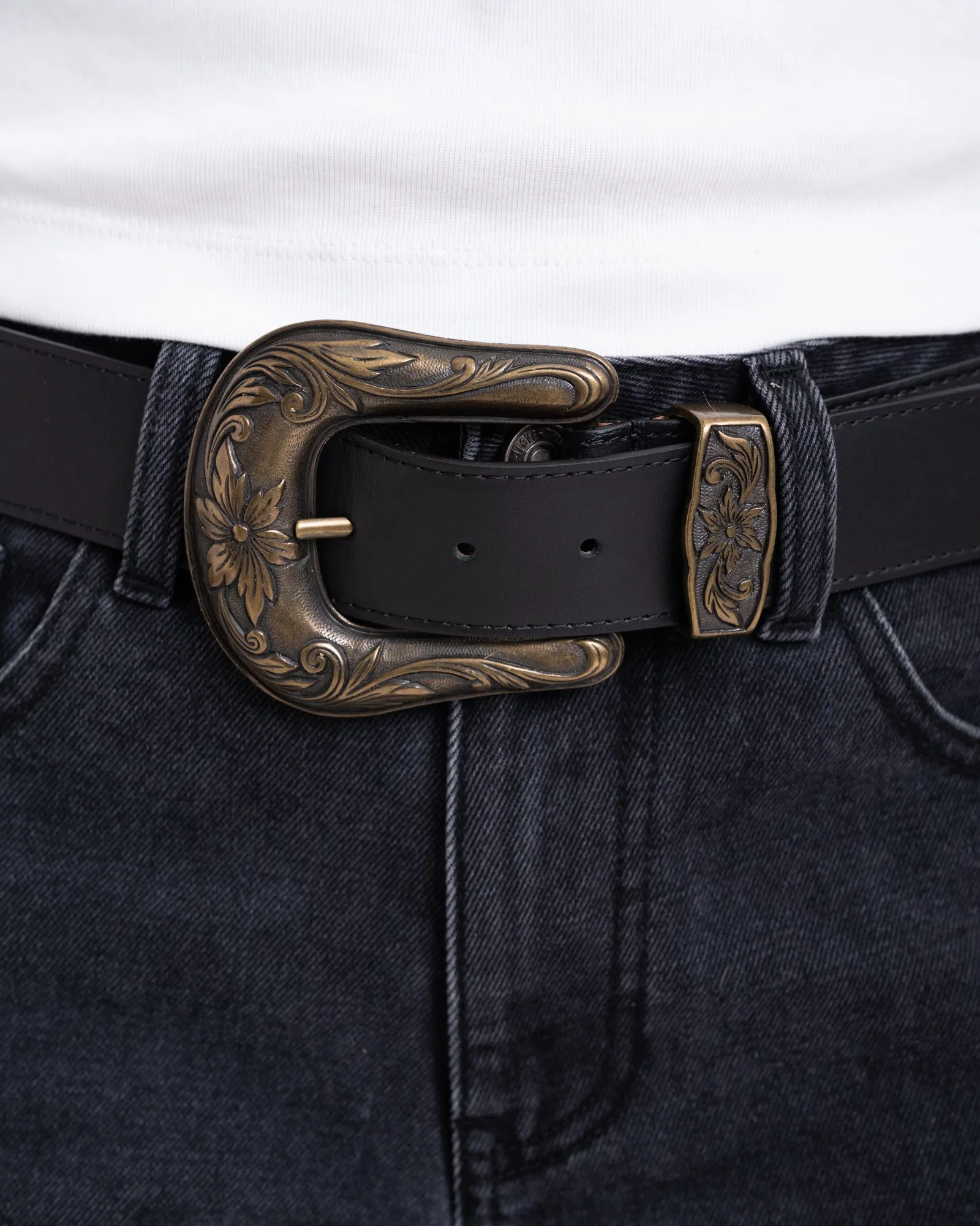 Belt Abbey Sauvage Black