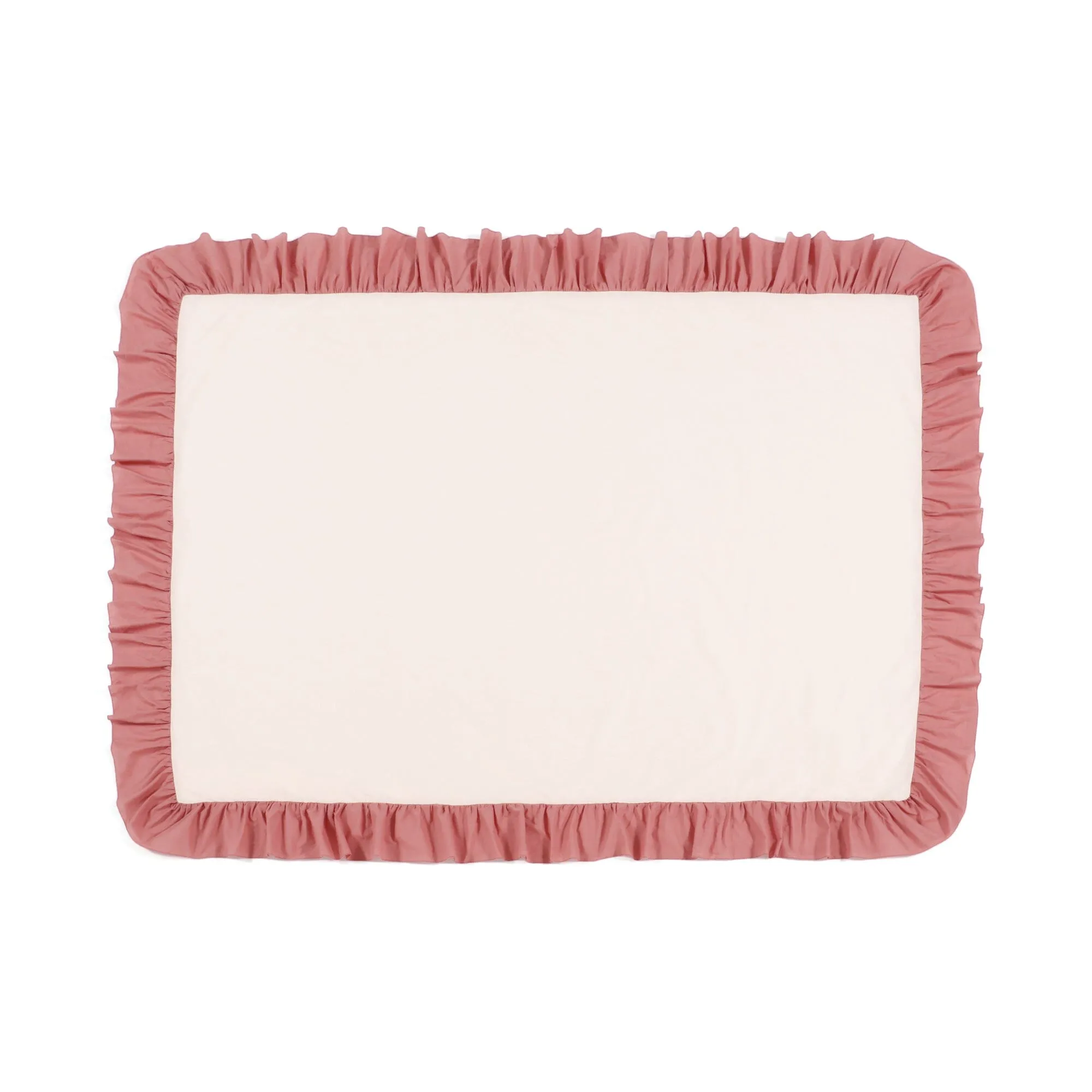 Bicolor Frill Table Cloth 1300 X 1800 Pink