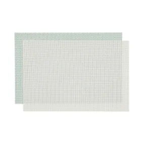 Bicolor Lunch Mat 2P  Green