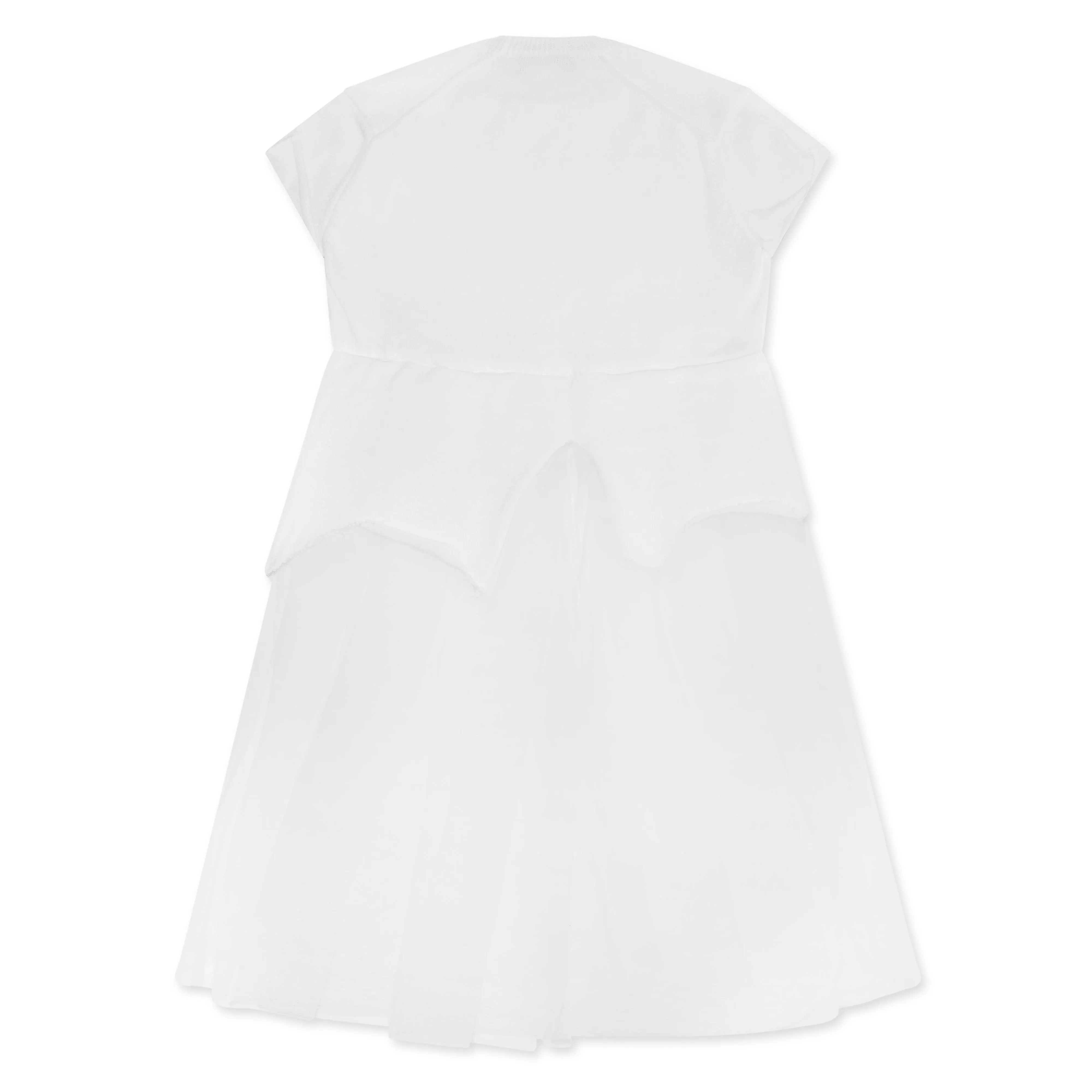 BLACK Comme des Garçons - Acrylic Nylon Dress - (White)