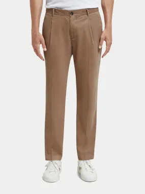 Blake pleated corduroy chino