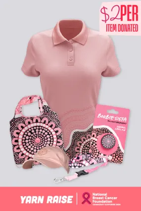 Boobie Sista Essence Women's Fitted Polo Boxed Bundle