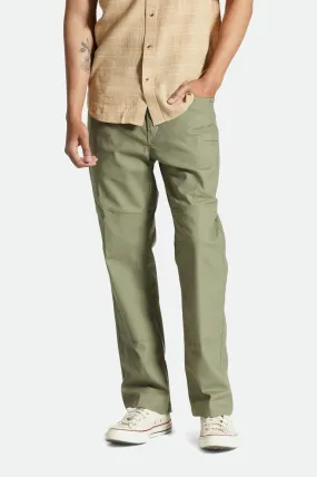 BRIXTON BUILDERS CARPENTER PANT - OLIVE SURPLUS