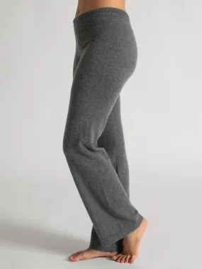 Cashmere pants "Classic pants" - dark grey