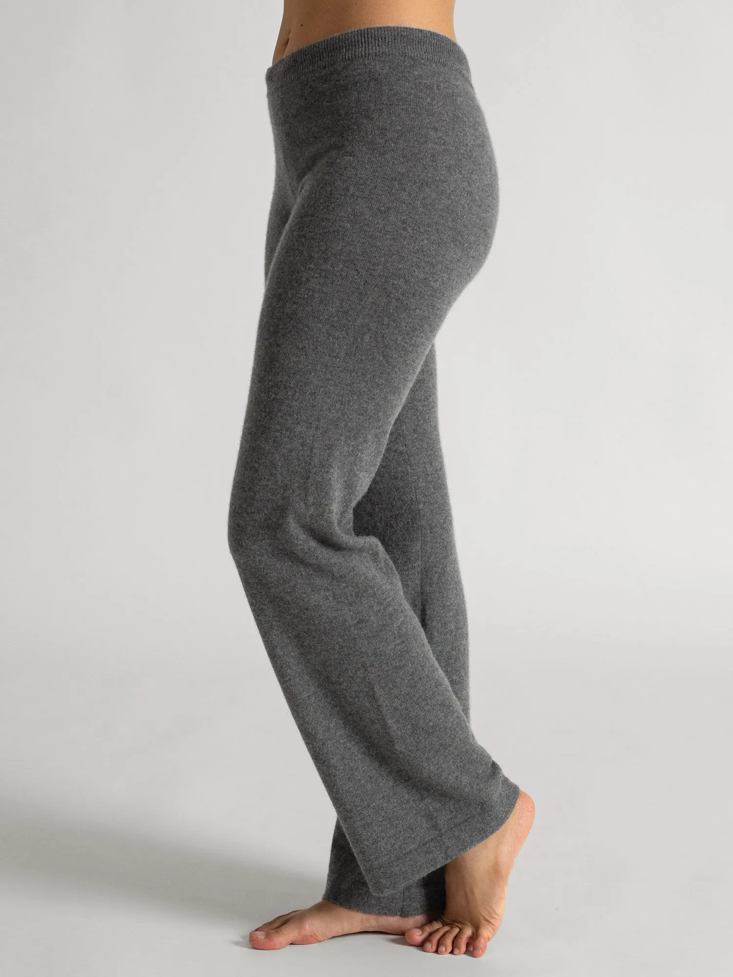 Cashmere pants "Classic pants" - dark grey