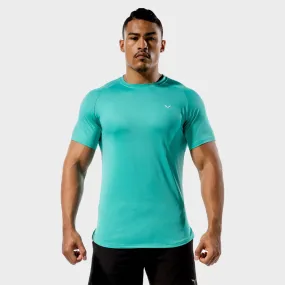 Core Mesh Tee - Aqua