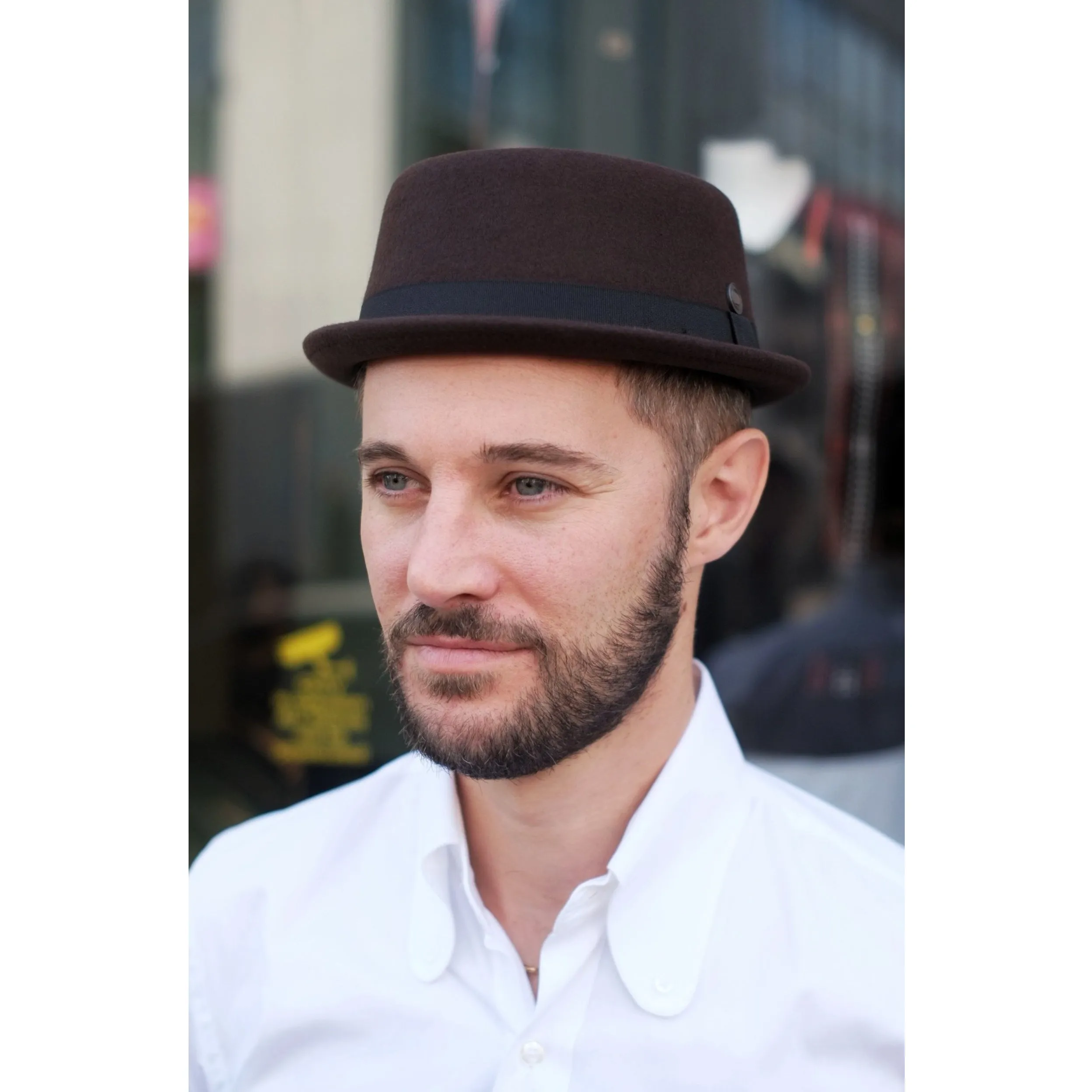 Dasmarca - Jack Wool Pork Pie Brown - Hat