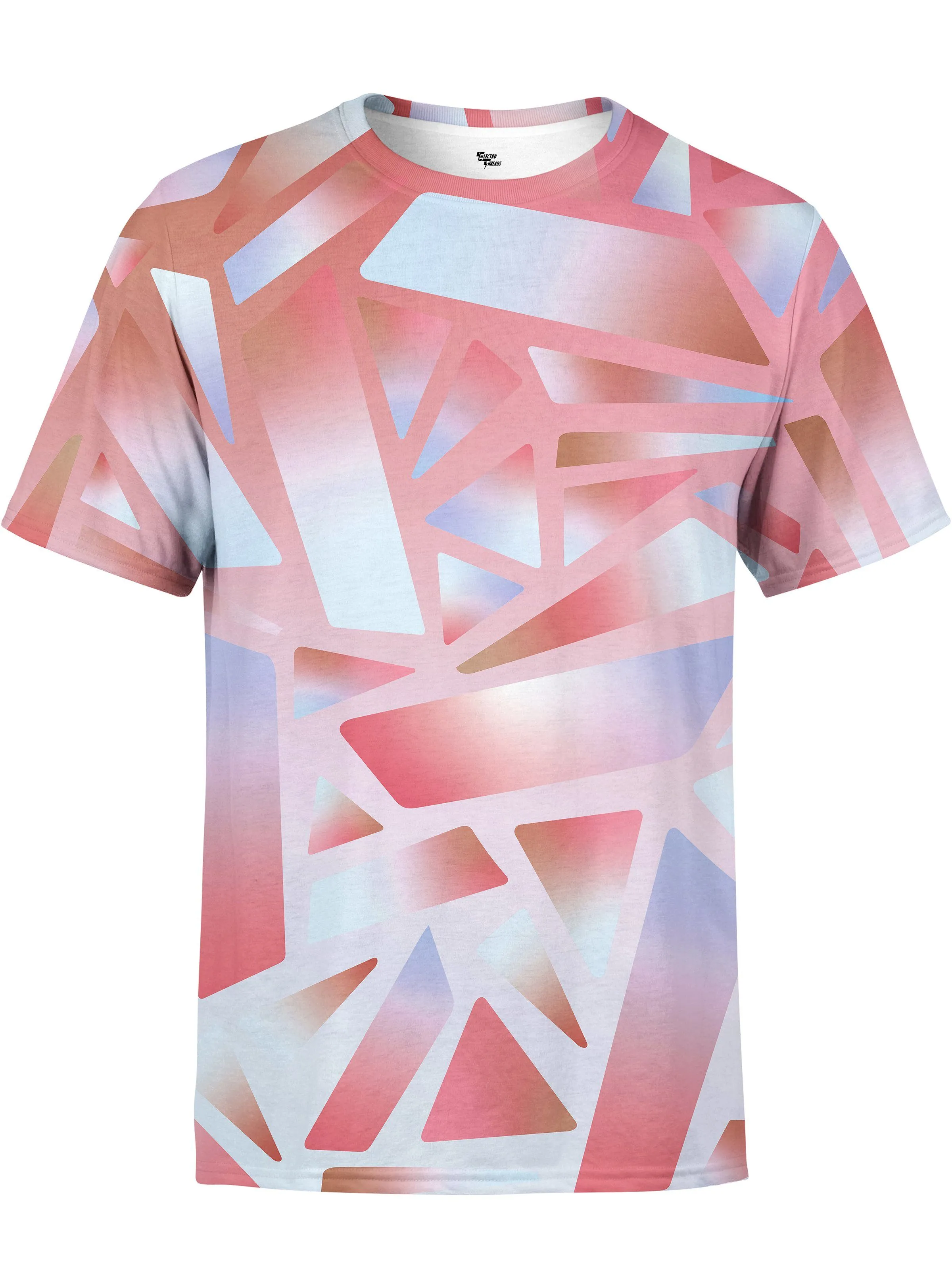 Electric Stained Glass (Red Ice) Unisex Crew