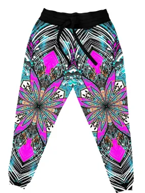 Floral Burst Unisex Joggers