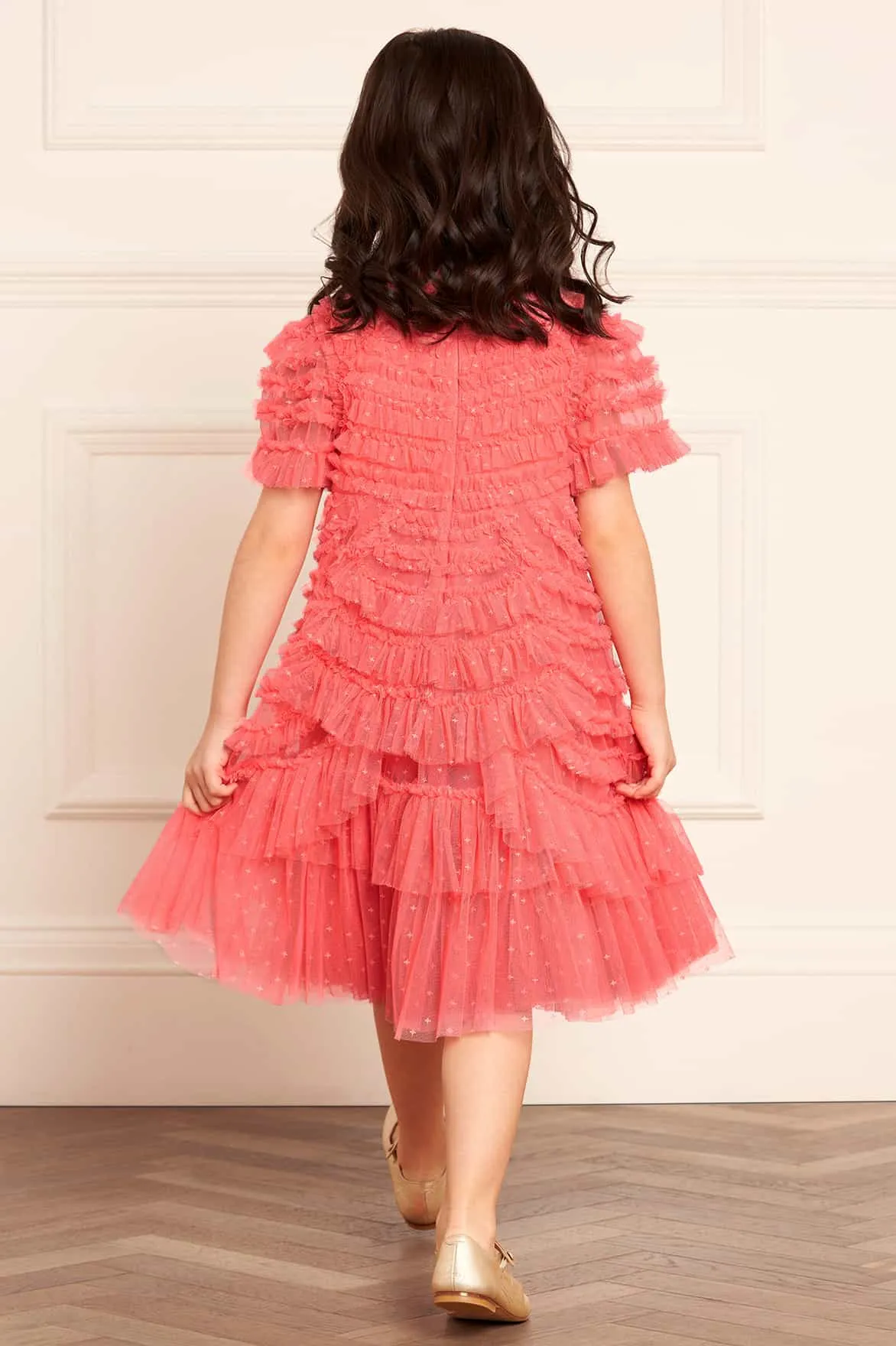 Marilla Ruffle Kids Dress