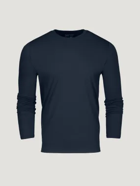 Navy Performance Long Sleeve Crew