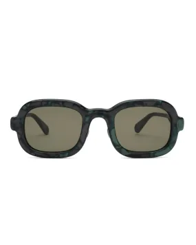 Newman Post Modern Primitive Eye Protection - Green Pearl