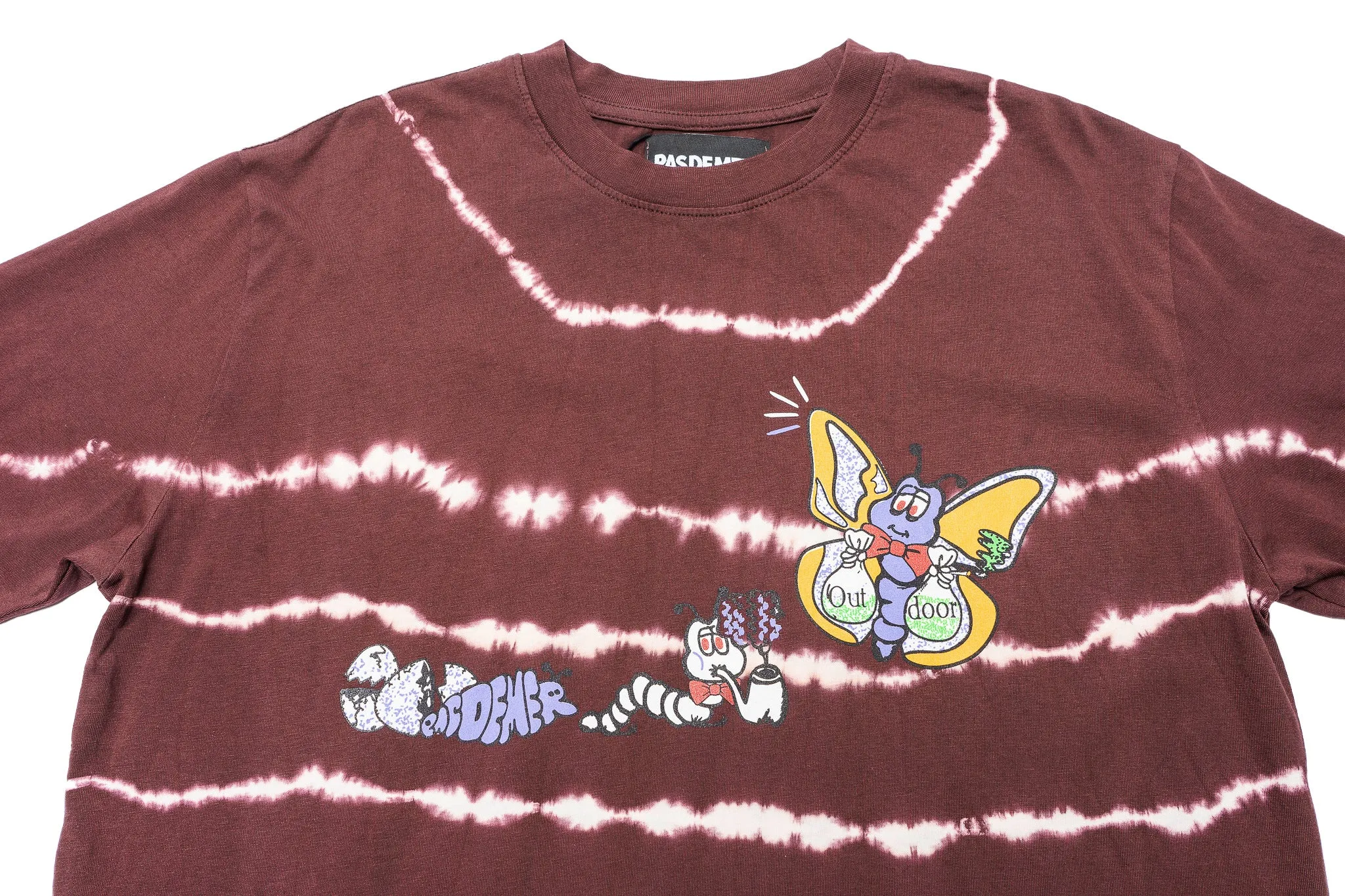 Pas de Mer Metamorphosis Tee Shirt "Burgundy"