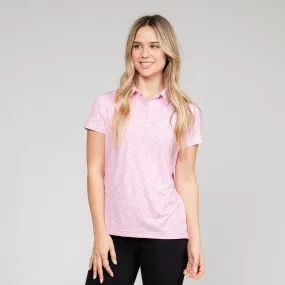 Pink Ribbon Performance Polo | The Pink Ribbon - Spring Pink