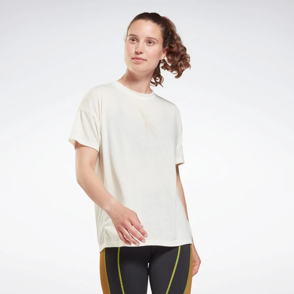 Reebok Apparel Women Graphic T-Shirt CHALK