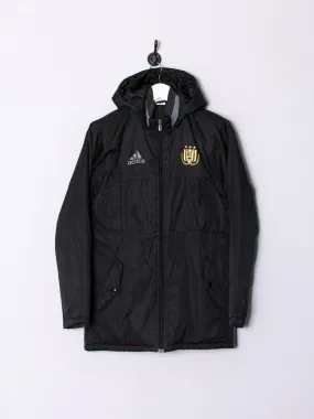 Royal Sporting Club Anderlecht Adidas Official Long Heavy Jacket