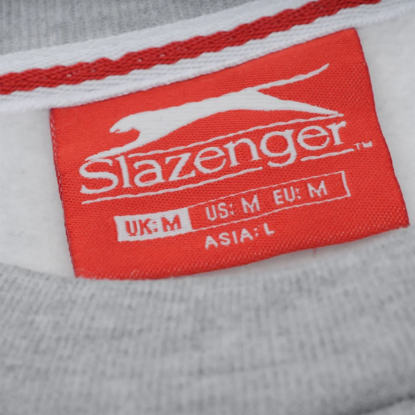 Slazenger Mens SL Fleece Crew Sweater Jumper Pullover Long Sleeve Neck