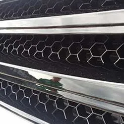 VW Volkswagen T5.1 Front Badgeless Grille (Piano Black) Painted and Ready to Fit