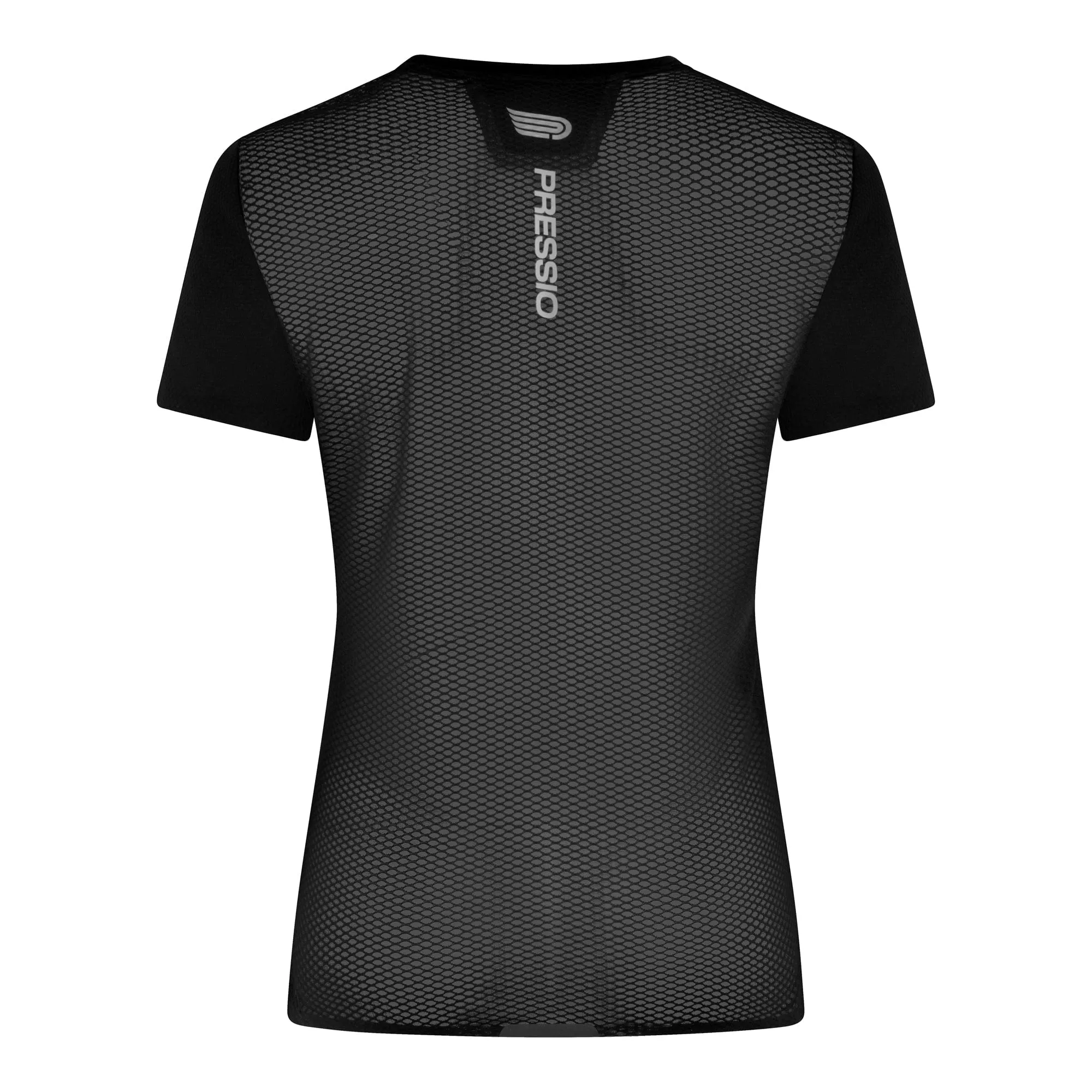 Women's Pressio Elite Short Sleeve Top - Black SS24