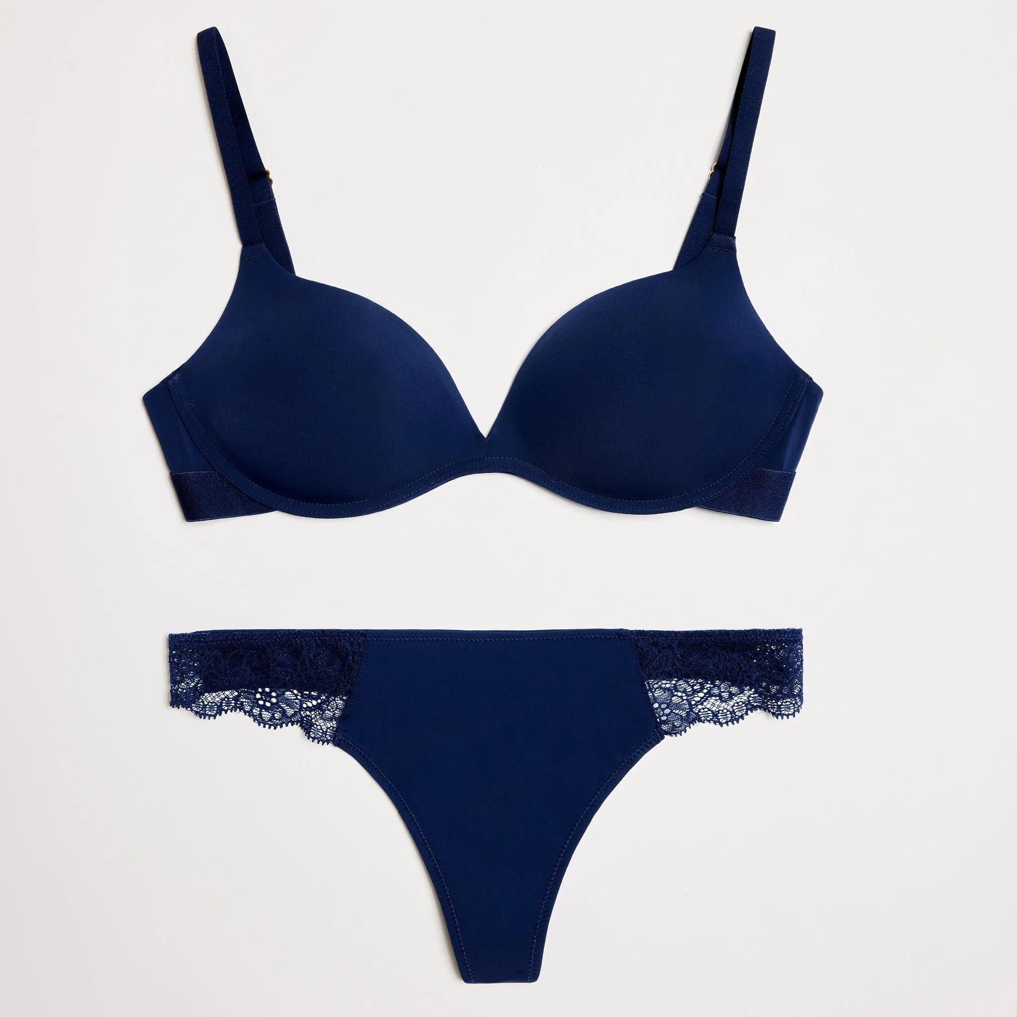 Zero-G Wirefree Lift Up Bra Navy